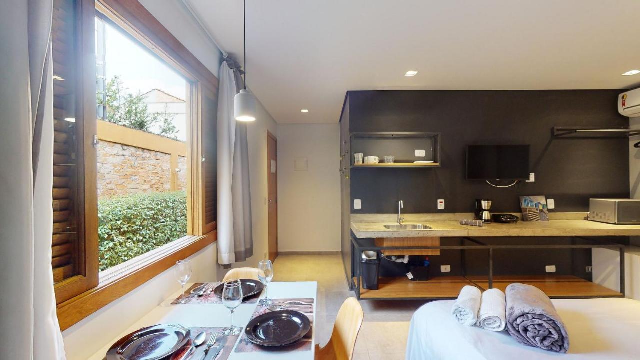 Studio 3 Pinheiros By Oba เซาเปาโล ภายนอก รูปภาพ